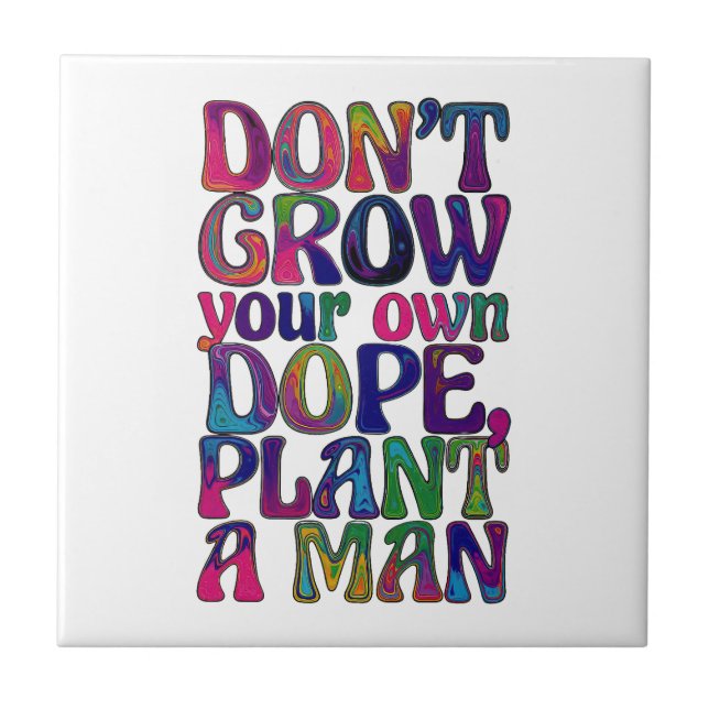 Groovology – Planting Words Tile (Front)