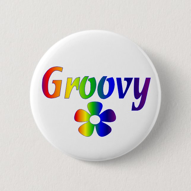groovy 2 inch round button (Front)
