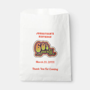 Groovy 60's Party Favour Bags