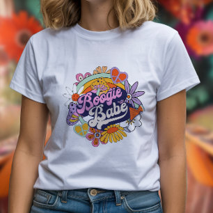 Groovy 70s Bachelorette Boogie Babe ID929 T-Shirt