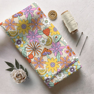 Groovy 70s Flower Power ID929 Fabric