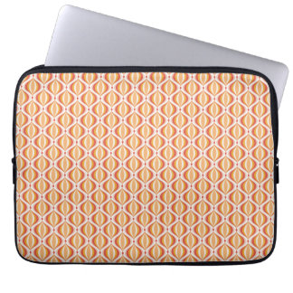Groovy, 70s style patterned laptop sleeve
