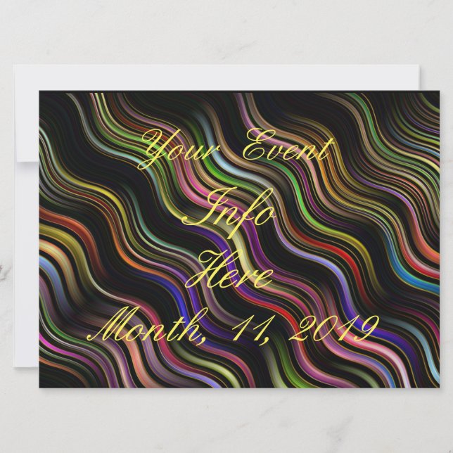 Groovy 70's wavy hippie psychedelic (Front)