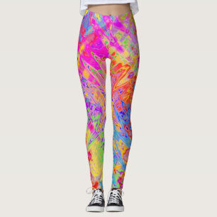 Groovy Abstract Leggings