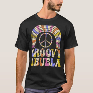 Groovy Abuela 70s Aesthetic Nostalgia 1970's Mexic T-Shirt