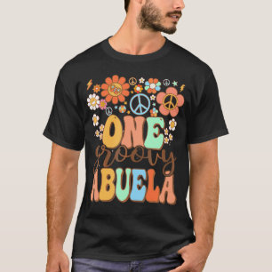 Groovy Abuela Grandma Birthday Matching Family Par T-Shirt