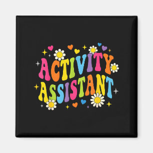 Groovy activity assistant squad professionals week magnet