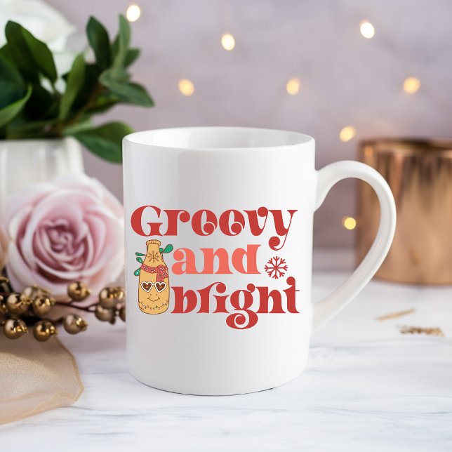 Groovy and Bright Drinking Coffee Mug (Creator Uploaded)