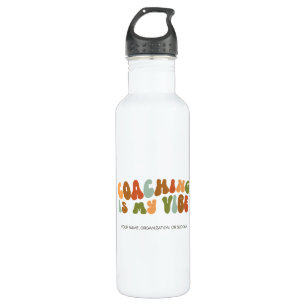 Groovy and Retro Coaching is My Vibe, Coach 710 Ml Water Bottle