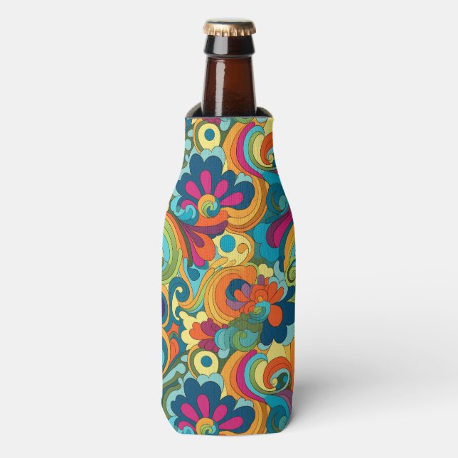 Groovy Art  Bottle Cooler (Bottle Front)
