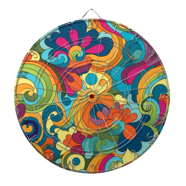 Groovy Art Dartboard (Front)