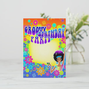 Groovy Birthday Card