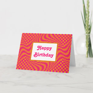 Groovy Birthday Card