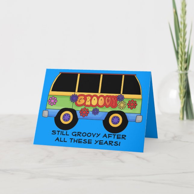 GrOoVy BiRtHdAy CaRd (Front)