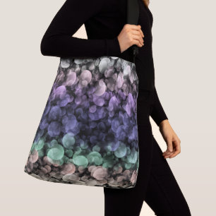 Groovy Boho Bubbles Eclectic Uingender Pride Flag Crossbody Bag