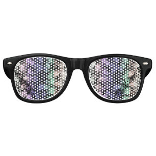 Groovy Boho Bubbles Eclectic Uingender Pride Flag Retro Sunglasses