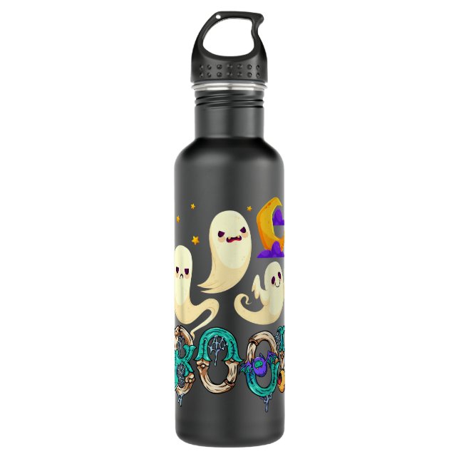 Groovy Boo Boo Crew Nurse Funny Ghost Women Hallow 710 Ml Water Bottle (Front)