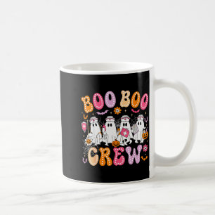 Groovy Boo Boo Crew Nurse Funny Ghost Women Hallow Coffee Mug