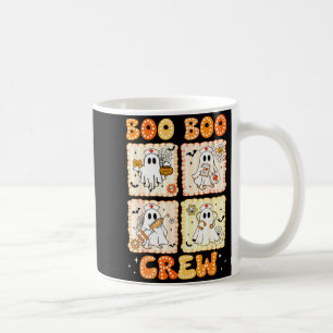 Groovy Boo Boo Crew Nurse Funny Ghost Women Hallow Coffee Mug