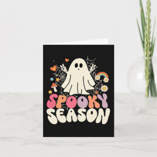 Groovy Boo Ghost Spooky Halloween Costumes Mens K Card