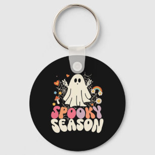 Groovy Boo Ghost Spooky Halloween Costumes Mens  K Keychain