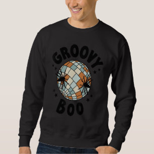 Groovy Boo Spooky Season Halloween Sweatshirt