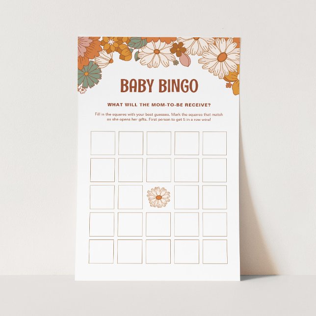 Groovy Bridal Shower Bingo Game (Creator Uploaded)