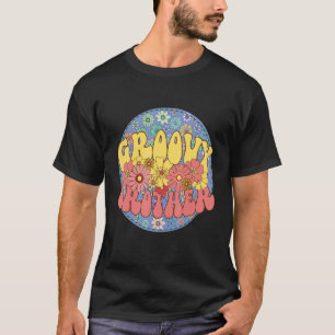 Groovy Brother Retro Matching Family Baby Shower H T-Shirt