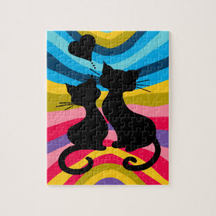 Groovy Cats Jigsaw Puzzle
