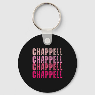 Groovy Chappell First Name D Chappell Tees Meme  Keychain