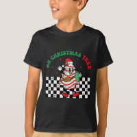 Groovy Chequered Oh Christmas Tree Cakes For Cake 