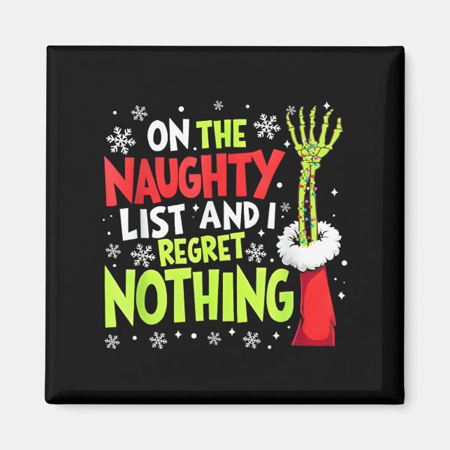 Groovy Christmas Shirts Pyjamas Pjs Funny On The L Magnet (Front)