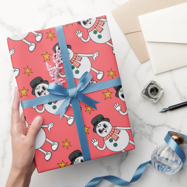 Groovy Christmas Wrapping Paper (Gifting)