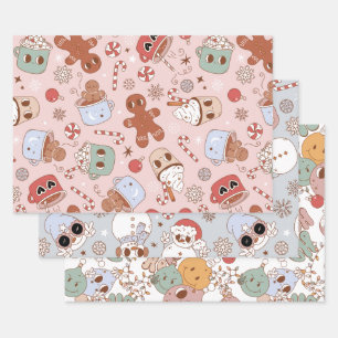 Groovy Christmas Wrapping Paper