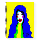 Groovy Clown Sketch Notebook by Ken & Victoria