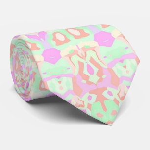 Groovy Colourful Hippie Mandala Tie