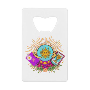 Groovy Crystal Ball Credit Card Bottle Opener