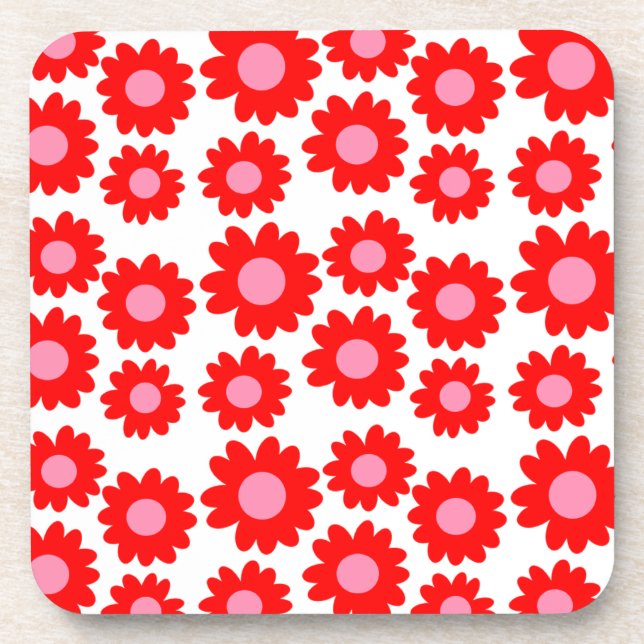 Groovy Daisies Coaster (Front)
