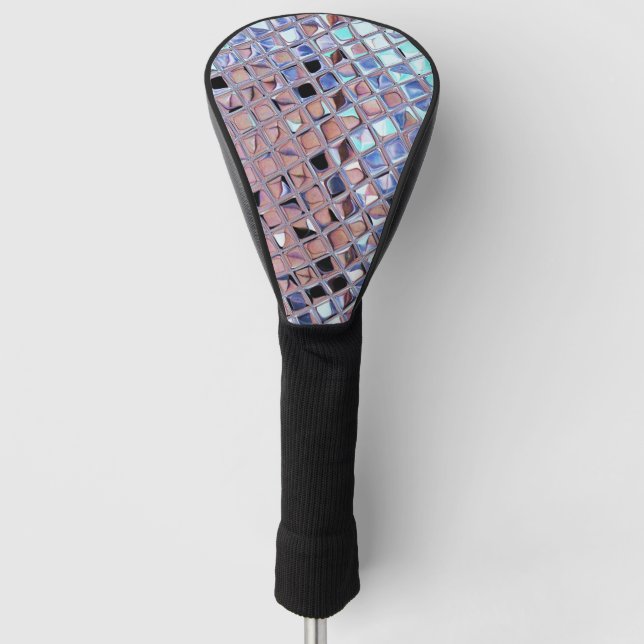 Groovy Disco Ball Mirror Ball Disco Globe Golf Head Cover (Front)