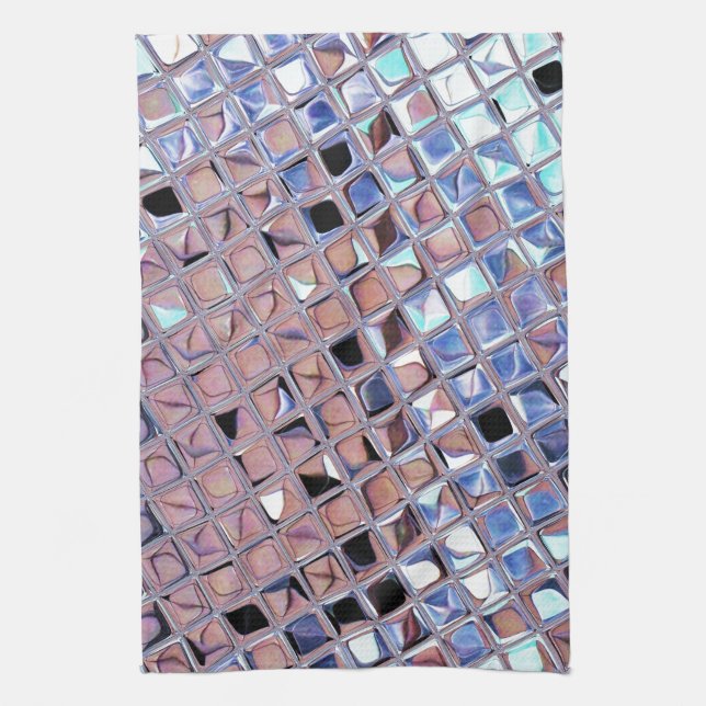 Groovy Disco Ball Mirror Ball Disco Globe Kitchen Towel (Vertical)