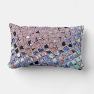 Groovy Disco Ball Mirror Ball Disco Globe Lumbar Pillow