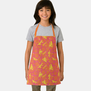 Groovy Disco Scooby-Doo Pattern Apron