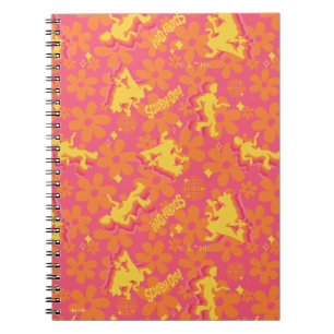 Groovy Disco Scooby-Doo Pattern Notebook