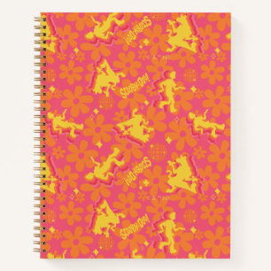 Groovy Disco Scooby-Doo Pattern Notebook