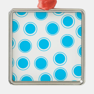 Groovy Dots #2 @ SonoLeTre Metal Ornament