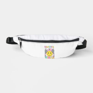 Groovy Easter Vibes Bunny Easter Day Smile Face Gi Fanny Pack