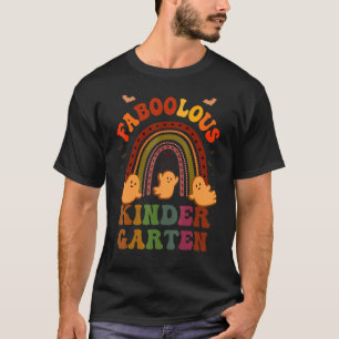 Groovy FABOOLOUS KINDER GARTEN TEACHER Costume Thi T-Shirt