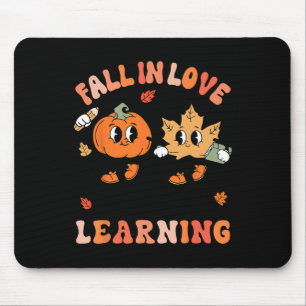 Groovy Fall In Love With Learning Trick Or Teach T Mouse Pad