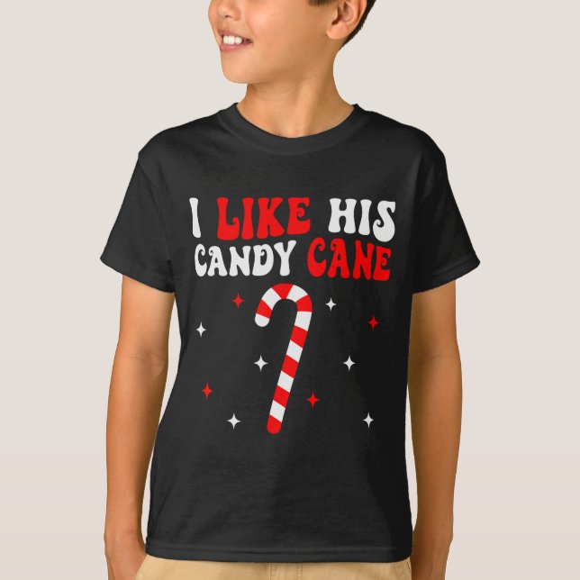 Groovy Family Christmas Couple Matching Funny Tee  (Front)