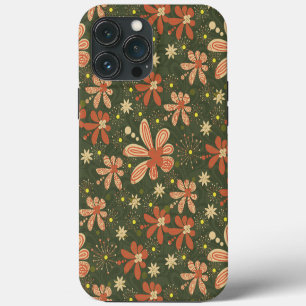 Groovy floral green  Case-Mate iPhone case